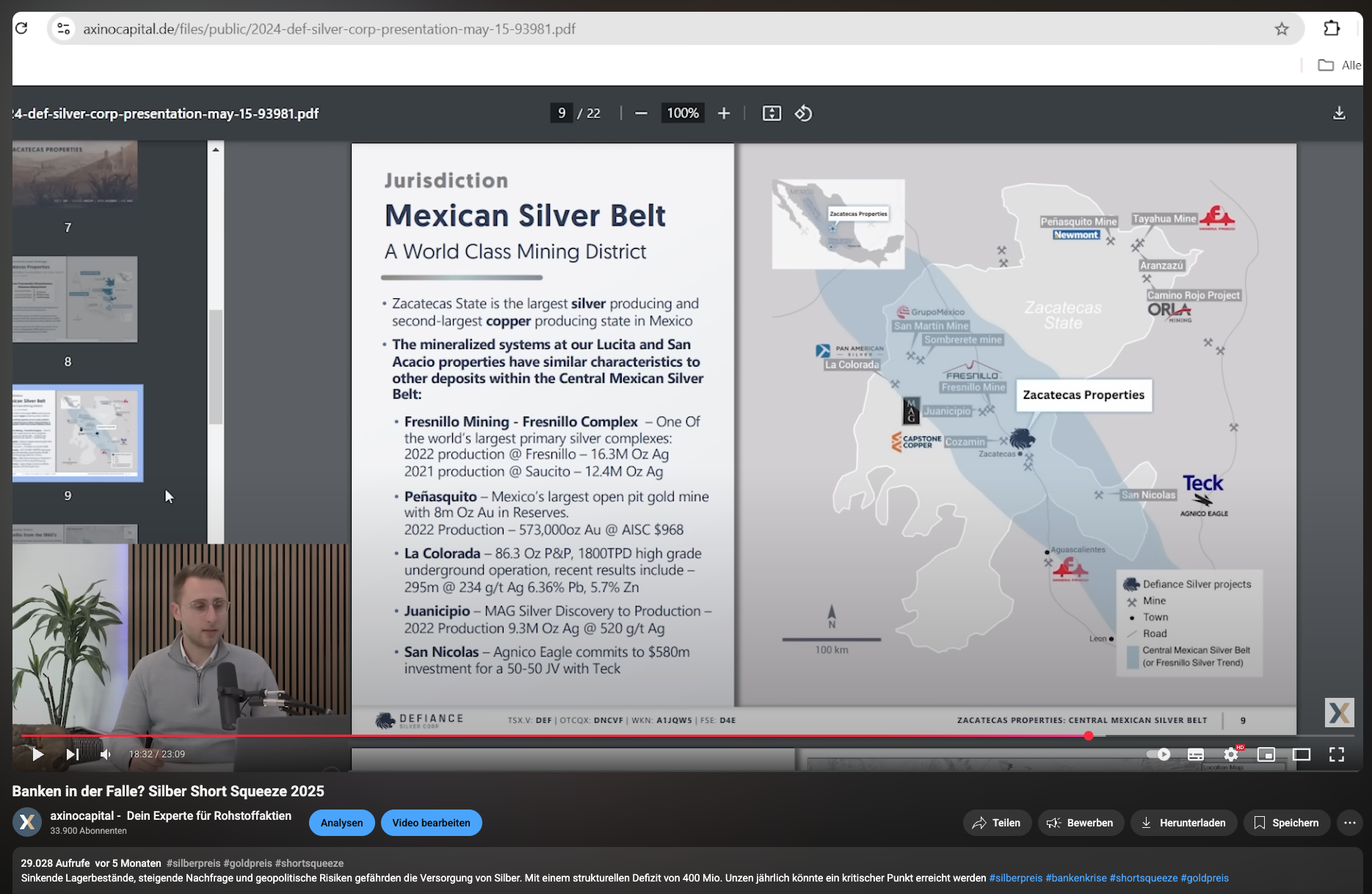 Jan Willhoeft explains mining and the companies everyday to a large & growinig audience.